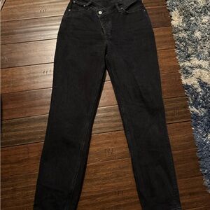 Abercrombie & Fitch High Rise Black Jeans